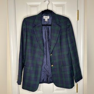 Pendleton Blue and Green Blazer